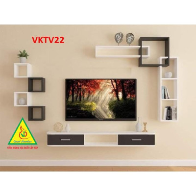 Bộ Kệ Ti Vi Treo Tường Trang Trí VKTV22