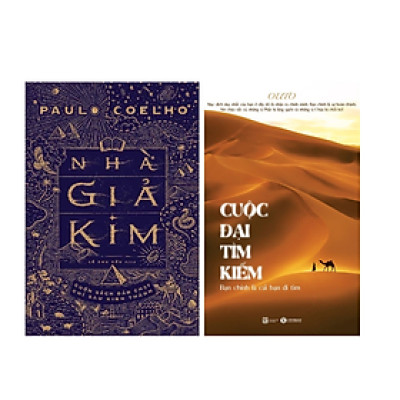 Combo 2Q Sách Tôn Giáo - Tâm Linh / Tư Duy - Kĩ Năng Sống : Nhà Giả Kim (Tái Bản 2020) + Cuộc Đại Tìm Kiếm - Bạn Chính Là Cái Bạn Đi Tìm
