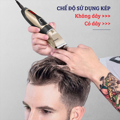 Tông Đơ Cắt Tóc Damas DH-6820 – Thiết Kế Đa Năng Chống Nước Tuyệt Đối Nhỏ Gọn, An Toàn –  Tặng Kèm Bộ Đồ Chuyên Dụng Chuẩn Salon – Hàng Chính Hãng