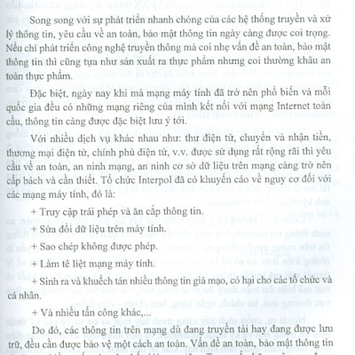 Mật Mã Và An Toàn Thông Tin - Lý Thuyết Và Ứng Dụng