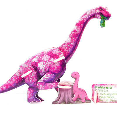 DINO-II (4IN 1)Ráp hình 3D