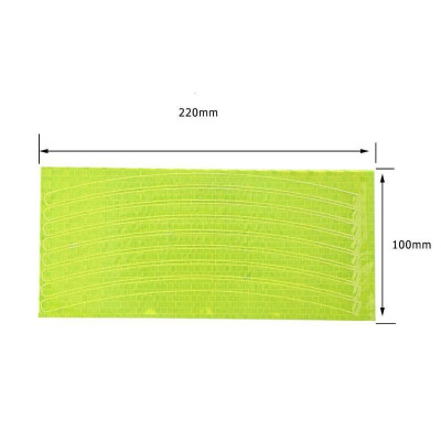 Miếng dán phản quang cho vành xe đạp – Dán niềng xe đạp ban đêm