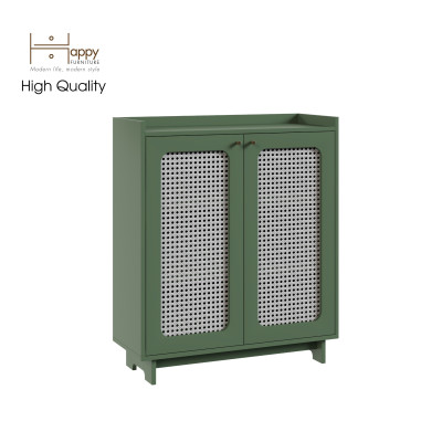 [Happy Home Furniture] MEYDAN, Tủ giày cánh mây, 85cm x 34cm x 100cm ( DxRxC), TCM_056