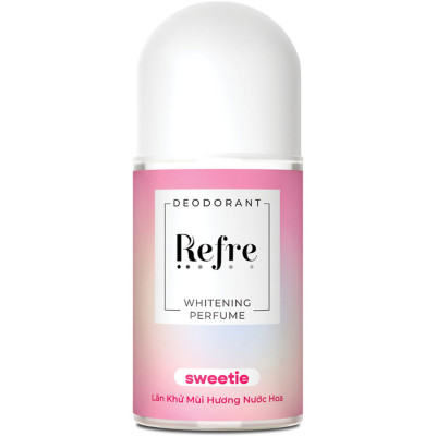 Lăn khử mùi dưỡng trắng hương nước hoa Refre Whitening Perfume Sweetie Hương Ngọt Ngào 40ml