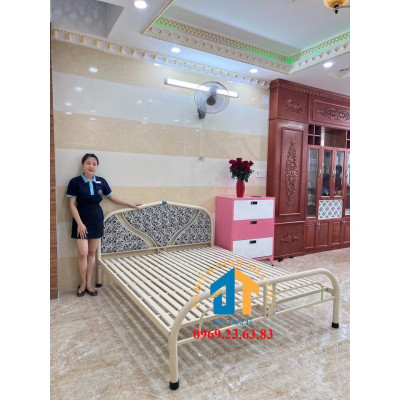 Giường sắt 1m2 - DT03