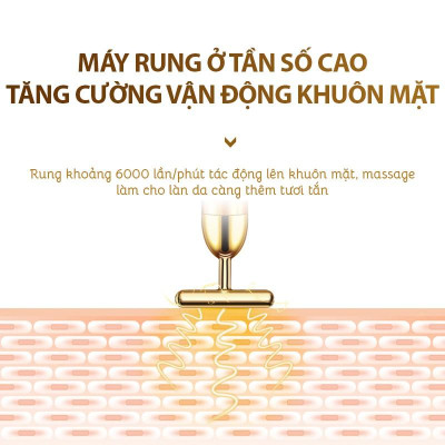(Hàng Có Sẵn) Cây lăn massage mặt nâng cơ săn da mặt giảm nếp nhăn & Máy Mát Xa Mắt Mini (Hàng Chính Hãng)