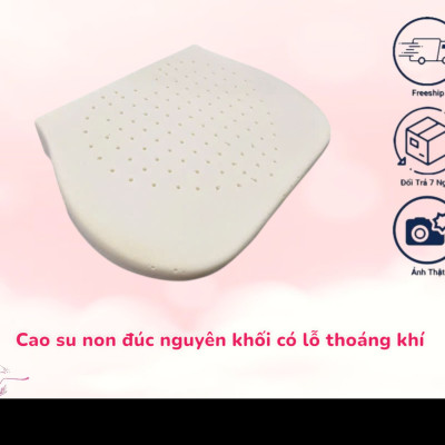 Gối Chống Trào Ngược Cho Bé Babyskin, Chống Chớ Sữa, Chống Sặc Chất Liệu Latex Foam Êm Ái Không Mùi
