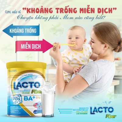 Sữa Mát Lacto Fiber BA+ ( 6-36 tháng) Hỗ trợ tiêu hóa, hấp thụ
