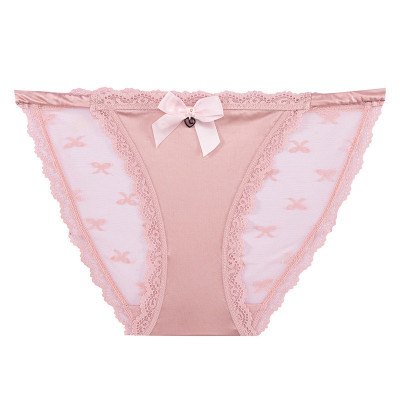 Combo 5 quần lót nữ phi lụa phối ren Voronin Q8234 – Mềm mịn, sexy, co giãn 4 chiều