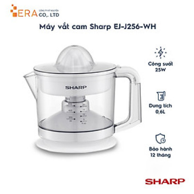 Máy Vắt Cam SHARP EJ-J256-WH - Hàng Chính Hãng