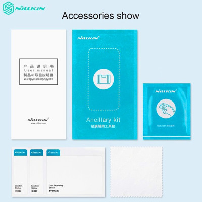 Kính cường lực Nillkin H+PRO bo cạnh 2.5D trong suốt cho Iphone 12/12 Pro (6.1) - 12 Pro Max (6.7) - Hàng Chính Hãng