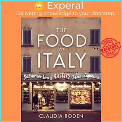Sách - The Food of Italy by Claudia Roden (UK edition, hardcover)