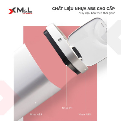 Thùng rác thông minh cảm ứng 18 lít M&L B-JA-18 phong cách sang trọng, đẳng cấp, tiện lợi
