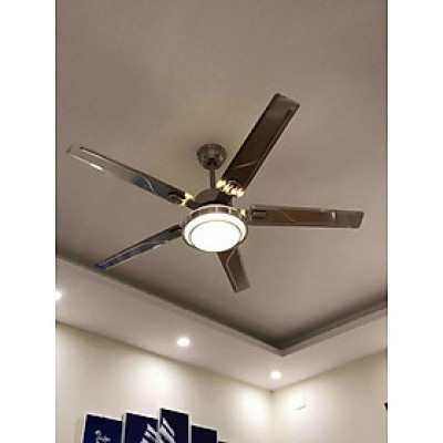 Quạt Trần Có Đèn LED, Có Điều Từ Xa Động Cơ DC 2 Chiều Gió Tiết Kiệm Điện - Hàng chính hãng Klasse