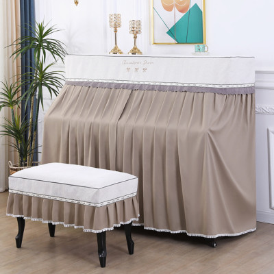 Khăn phủ đàn piano phong cách Hàn quốc hiện đại sang trọng phủ kín toàn bộ đàn chống bụi chống xước - HÀNG CHÍNH HÃNG
