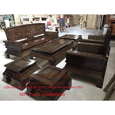 Bàn ghế đối hoàng cung sồi Nga BG167