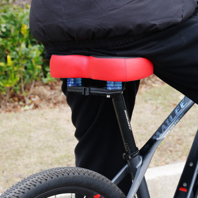 Yên xe đạp Không mũi trước công thái học PU-667, mềm rộng dày, chống sốc 26x21x6 cm Da PU phù hợp xe đạp/ xe đạp điện/ xe mtb - Mai Lee