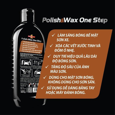 Kem Đánh Bóng và Xóa Vết Xước SUPERONE Polish and Wax One Step - Exterior SOUTHWALL B203