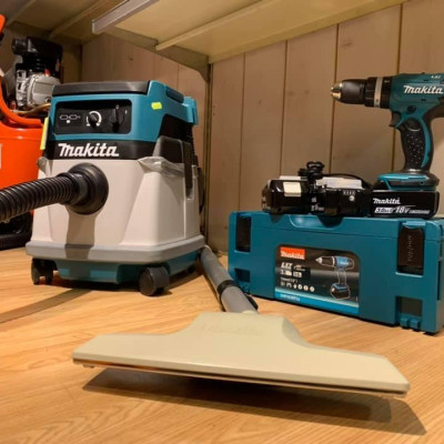 MÁY HÚT BỤI DÙNG PIN VÀ ĐIỆN  (AC: 24 KPA/DC: 9.0 KPA) MAKITA DVC150LZ (KHÔNG KÈM PIN VÀ SẠC) - HÀNG CHÍNH HÃNG