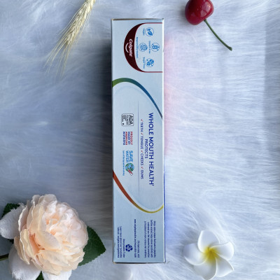 Kem Đánh Răng Colgate Total SF Advanced Whitening Toothpaste 181g Hàng Nhập Mỹ