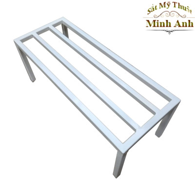Kệ kê chậu cây Dài 70 cm. Rộng10-15- 20-25-cm. Cao 10-15-20-25cm. Hộp thép 16 x16mm. 2 nan phụ ( Hàng Chính Hãng )