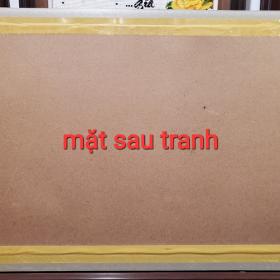 Tranh in dầu- Bản đồ mười pháp giới ( mười nghiệp lành)