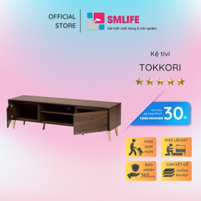 Kệ tivi phòng ngủ thiết kế tiện dụng SMLIFE Tokkori
