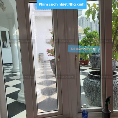 Phim dán kính trong suốt (Không mất tầm nhìn), chống nóng siêu cao cấp  Hàn Quốc - Cản nhiệt cực cao, Chống chói mắt, cắt UV đến 99,9%