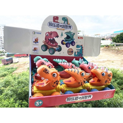 Xe ô tô địa hình khủng long Dinosaur quán tính chạy đà cho bé nhiều màu sắc,chạy rất xa, bền bỉ