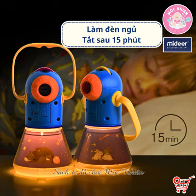 Đồ Chơi Đèn Pin Kể Chuyện Mideer Phiên Bản 12 Truyện - Mideer StoryBook Torch (có bản dịch tiếng Việt)