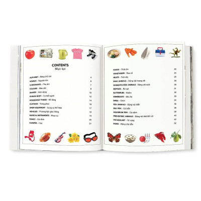 Sách - Một Nghìn Từ Tiếng Anh Đầu Tiên - My First 1000 Words - Đông A