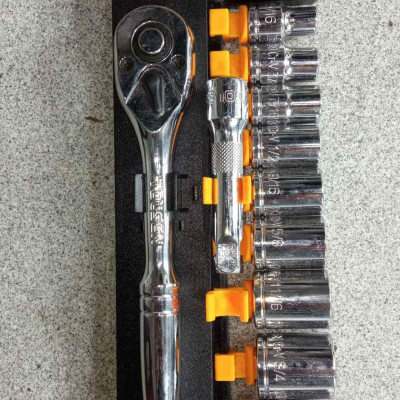 BỘ TUÝP VÀ CẦN MỞ 3/8 INCH HỆ INCH 12 CHI TIẾT TOLSEN 15391 - HÀNG CHÍNH HÃNG