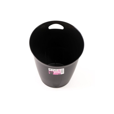 Thùng rác văn phòng tròn 5.5 lít, màu sắc với gam màu tối giản cho không gian thêm phần sang trọng - nội địa Nhật Bản 