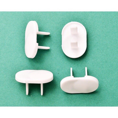  Bộ 10 Nút Bịt Ổ Điện 2 Chấu An Toàn Cho Bé và Gia Đình Chất Liệu Nhựa Chắc Chắn