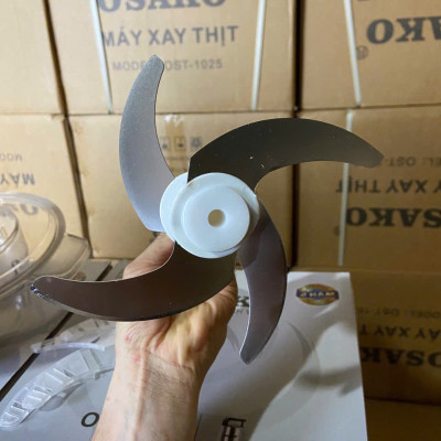 Máy Xay Thịt 5.8L Công Suất 950W Osako OST-1025 Cối Inox Xay Công Nghiệp Cho Quán-Kèm Lưỡi Dao Dự Phòng - Hàng Chính Hãng