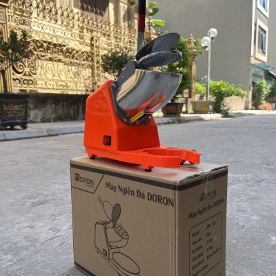 Máy Bào Đá Tuyết 2 Lưỡi 2 Nắp, Máy Xay Đá Bào Nhanh Nhuyễn hàng nhập khẩu