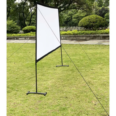 Màn chiếu di động gấp gọn ngoài trời 2 chân ApolloTỷ lệ 16:9- Hàng nhập khẩu