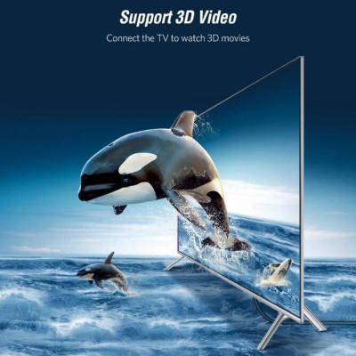 Ugreen UG40464HD101TK 5M màu Đen Cáp tín hiệu HDMI chuẩn 1.4 hỗ trợ phân giải 4K * 2K - HÀNG CHÍNH HÃNG