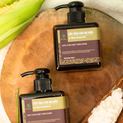 Sữa Tắm Thảo Mộc Mềm Mại, Sáng Hồng Da Cho Mẹ Bầu Wonmom 250ml