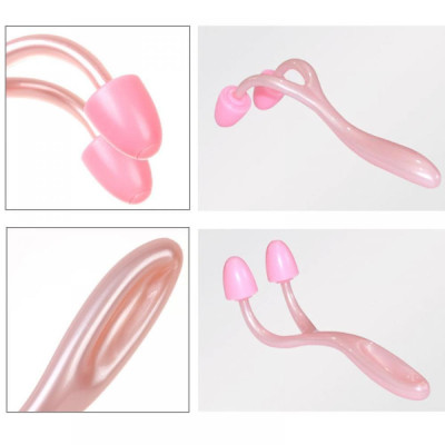 Dụng Cụ Lăn Nâng Mũi Mát Xa Vùng Mũi Bằng Nhựa Tiện Dụng, Cây Nâng Mũi Dọc Dừa Tự Nhiên (Có Hàng Sẵn)