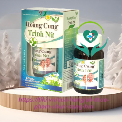 Hoàng cung trinh nữ - Hộp 60 Viên - Phụ Nữ Bị U Nang , U Xơ Tử Cung, Nam giới U Xơ Tiền Liệt Tuyến, Vinaphar