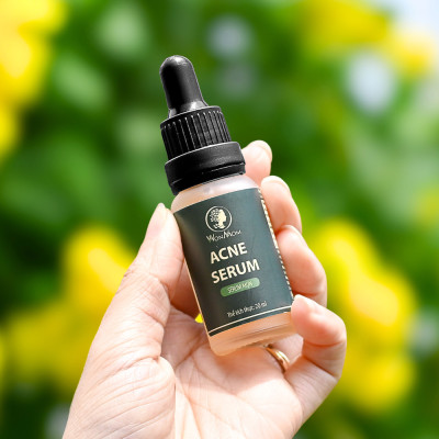 Acne serum đánh bay mụn, sạch thâm sẹo, dưỡng trắng da Wonmom 20ml