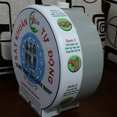 Máy phun dung dịch sát khuẩn tự động không chạm MSK01 (hàng chính hãng)