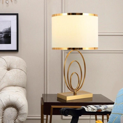 Đèn bàn buồng nghỉ elip, đèn táp đầu giường, đèn trang trí DT