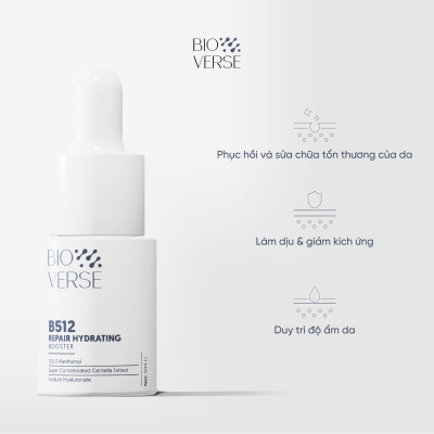 Sample Tinh Chất B512 Repair Hyadrating Booster Hỗ Trợ Làm Diụ, Giảm Kích Ứng Và Cải Thiện Độ Ẩm Cho Da 5ml