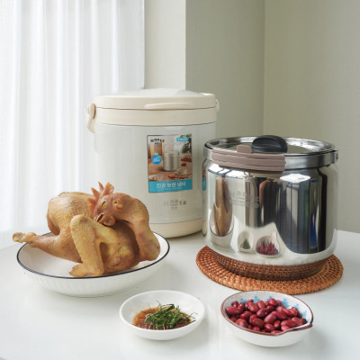 Nồi ủ nhiệt chân không Hàn Quốc, phiên bản cỡ lớn 6L - hàng chính hãng