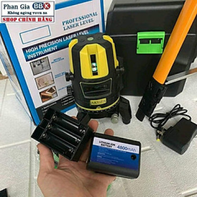 [chính hãƞg] Máy Cân Mực Laser 5 Tia Xanh AKUZA Siêu Sáng, Hàng chính hãƞg, Bảo Hành 1 Năm