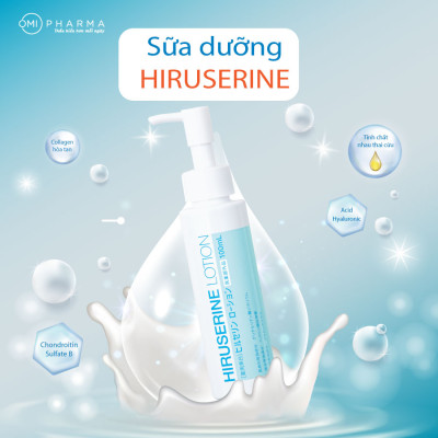 [DATE T11.2025] Sữa dưỡng mềm mịn & làm trắng da Hiruserine Lotion (100ml)