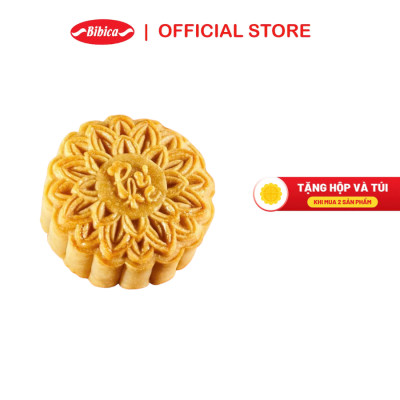 Bánh Nướng Trung Thu Bibica - Dứa Hạt Sen 0T 150g (3DS)
