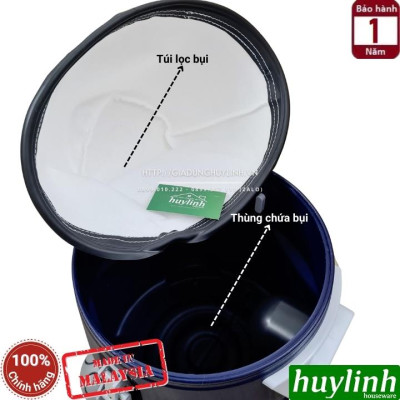 Máy hút bụi công nghiệp Tiross TS9301 - Dung tích 32 lít - Sản xuất tại Malaysia - 3 Chức năng Hút khô - ướt - thổi bụi - Hàng chính hãng